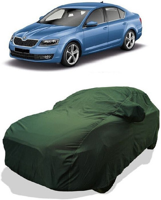 QLAX Car Cover For Maruti Octavia Rider (With Mirror Pockets)(Green)
