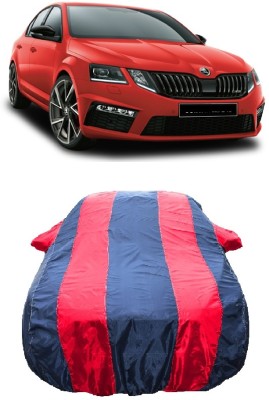 Wegather Car Cover For Skoda Octavia RS 245 (With Mirror Pockets)(Red)