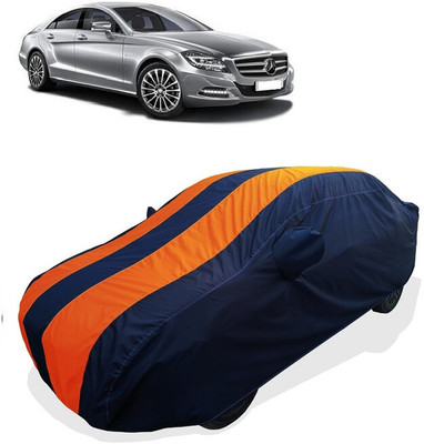 Coxtor Car Cover For Mercedes Benz CLS-Class 350 CDI (With Mirror Pockets)(Orange)