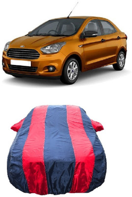 Wegather Car Cover For Ford Figo Aspire 1.2 Ti-VCT Ambiente ABS(Red)