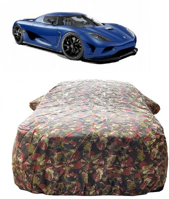Wegather Car Cover For Koenigsegg Agera 5.0 V8 (With Mirror Pockets)(Red)