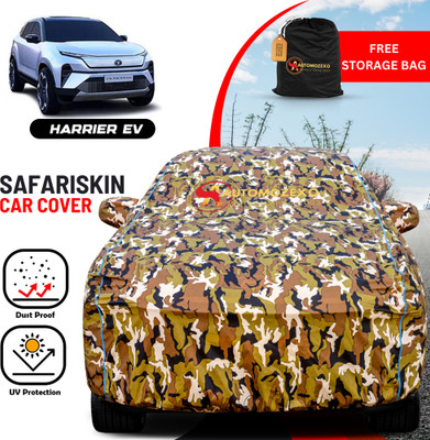 AUTOMOZEXO Car Cover For Tata Harrier (With Mirror Pockets)(Multicolor)