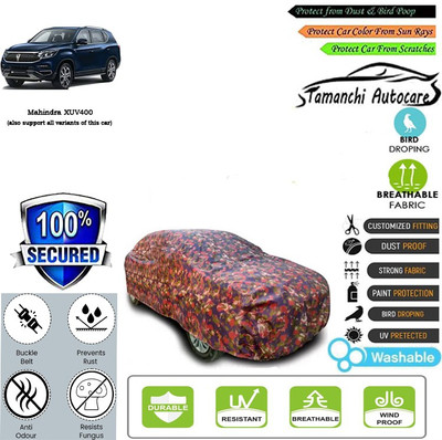 Tamanchi Autocare Car Cover For Mahindra XUV400(Multicolor)