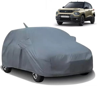 Swarish Car Cover For Tata Punch (With Mirror Pockets)(Grey)