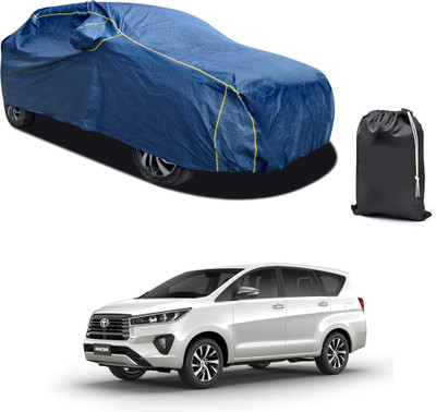 PAGORA Car Cover For Toyota Innova (With Mirror Pockets)(Blue, For 2019, 2020, 2021, 2022, 2023 Models)