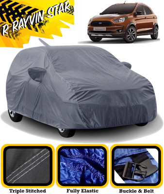 R Rayvin Star Car Cover For Ford Freestyle (With Mirror Pockets)(Grey)