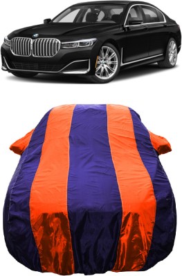 Wegather Car Cover For BMW 7 Series 740i (With Mirror Pockets)(Orange)