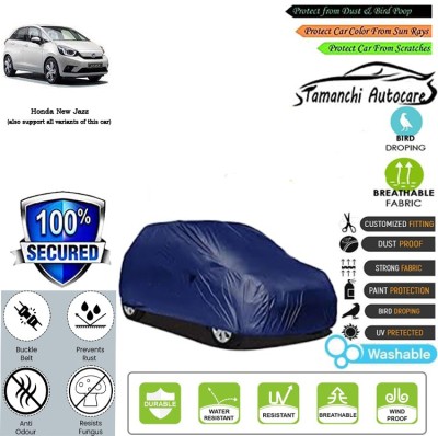 Tamanchi Autocare Car Cover For Honda Jazz(Blue)