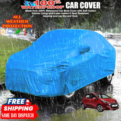 Tamanchi Autocare Car Cover For Hyundai i10(Blue)