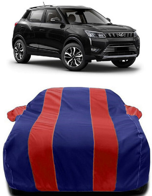 Autoprime Car Cover For Mahindra XUV300 W6 AMT Diesel (With Mirror Pockets)(Red, Blue)