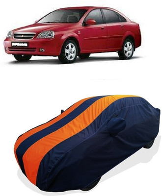 Coxtor Car Cover For Chevrolet Optra 1.8i 16V (With Mirror Pockets)(Orange)