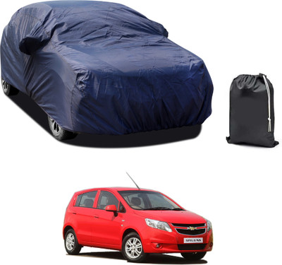 PAGORA Car Cover For Chevrolet Sail UVA (With Mirror Pockets)(Blue)