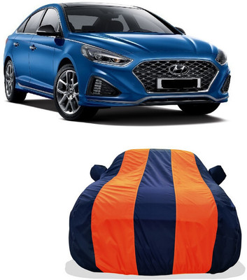 Tricway Car Cover For Hyundai Sonata LF3 Premium (With Mirror Pockets)(Orange)