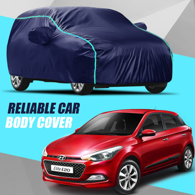 AXLOZ Car Cover For Hyundai i20 Active (With Mirror Pockets)(Multicolor)