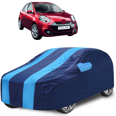 Caronix Car Cover For Renault Pulse (With Mirror Pockets)(Blue)