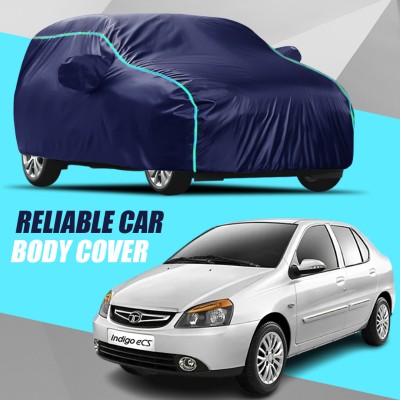 ANTIRO Car Cover For Tata Indigo CS (With Mirror Pockets)(Multicolor)