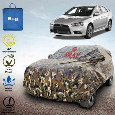Frap Car Cover For Mitsubishi Lancer (With Mirror Pockets)(Multicolor)