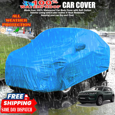 Tamanchi Autocare Car Cover For Jeep Compass(Blue)