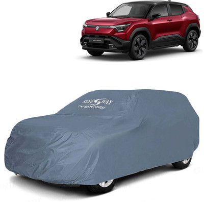 Kingsway Car Cover For Maruti Suzuki Vitara (Without Mirror Pockets)(Grey)