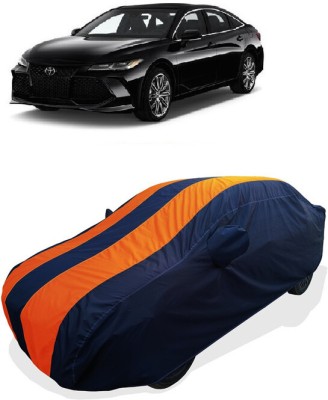 Coxtor Car Cover For Toyota Avalon (With Mirror Pockets)(Orange)