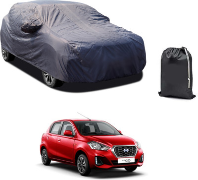 PAGORA Car Cover For Nissan Go (With Mirror Pockets)(Grey)