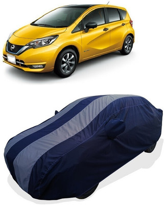 Coxtor Car Cover For Nissan NOTE (With Mirror Pockets)(Grey)