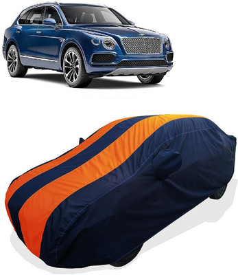 Coxtor Car Cover For Bentley Bentayga V8 (With Mirror Pockets)(Orange)