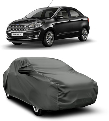 AOXM Car Cover For Ford Figo Aspire (With Mirror Pockets)(Grey)