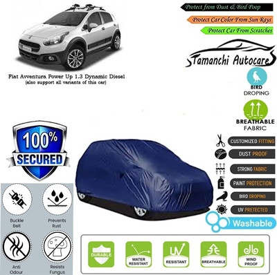 Tamanchi Autocare Car Cover For Fiat Avventura Power Up 1.3 Dynamic Diesel(Blue)