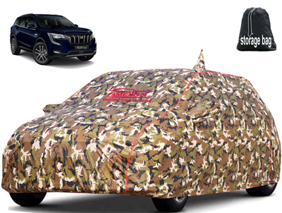 FAMEXON Car Cover For Mahindra XUV 700 (With Mirror Pockets)(Green)