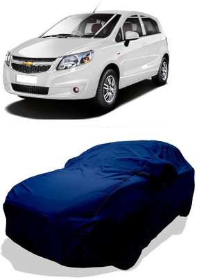 Coxtor Car Cover For Chevrolet UVA (With Mirror Pockets)(Blue)