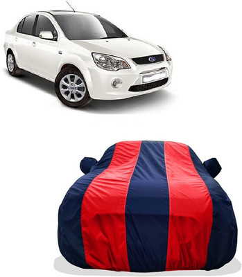 Tricway Car Cover For Ford Fiesta Old (With Mirror Pockets)(Red)