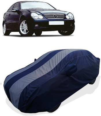Coxtor Car Cover For Mercedes Benz C-Class C200 K (With Mirror Pockets)(Grey)