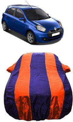 Wegather Car Cover For Renault Pulse RxL ABS (With Mirror Pockets)(Orange)