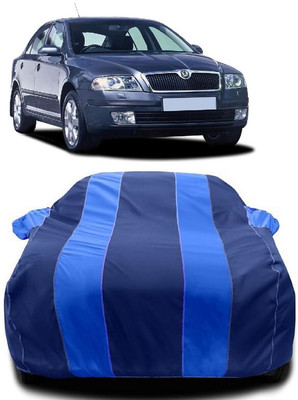 Autoprime Car Cover For Skoda Octavia 1.9 TDI (With Mirror Pockets)(Blue, Blue)
