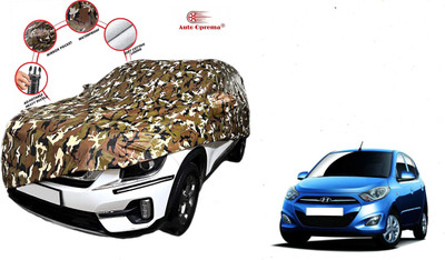 Auto Oprema Car Cover For Hyundai i10 (With Mirror Pockets)(Multicolor)
