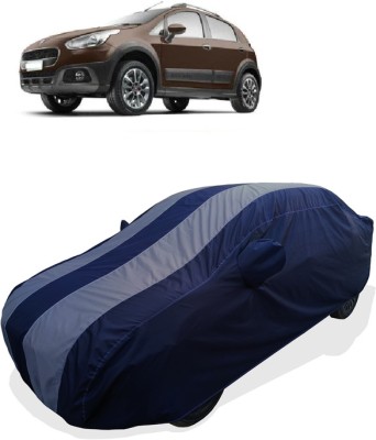 Coxtor Car Cover For Fiat Avventura Power Up 1.3 Active Diesel (With Mirror Pockets)(Grey)