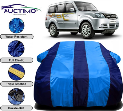 AUCTIMO Car Cover For Tata Sumo Grande (With Mirror Pockets)(Multicolor)