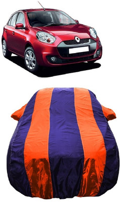 Wegather Car Cover For Renault Pulse RXE (With Mirror Pockets)(Orange)