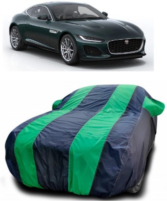 DIGGU Car Cover For Jaguar F Type 5.0 V8 S (With Mirror Pockets)(Green, Blue)