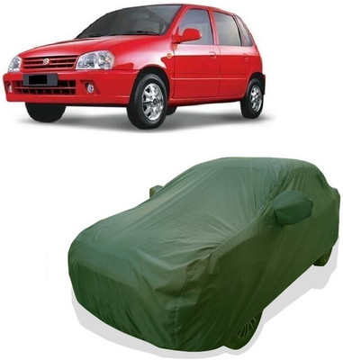 Tricway Car Cover For Maruti Suzuki Zen Lxi (With Mirror Pockets)(Green)