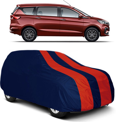 MoTRoX Car Cover For Maruti Suzuki Ertiga (Without Mirror Pockets)(Red, Blue)