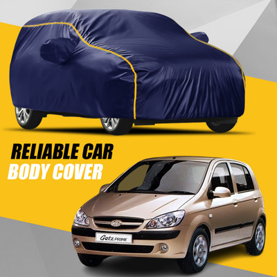 XOCAVO Car Cover For Hyundai Getz Prime (With Mirror Pockets)(Multicolor)