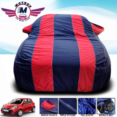 MoTRoX Car Cover For Honda Civic (With Mirror Pockets)(Red, Blue)