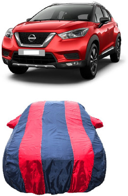 Wegather Car Cover For Nissan Kicks XV 1.5 D (With Mirror Pockets)(Red)