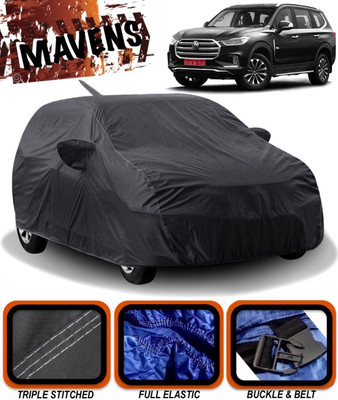MAVENS Car Cover For MG Gloster (With Mirror Pockets)(Black)