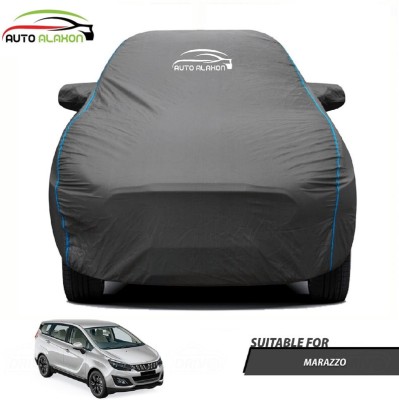 AUTO ALAXON Car Cover For Mahindra Marazzo (With Mirror Pockets)(Black)