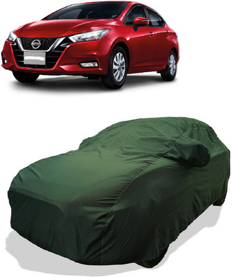 Coxtor Car Cover For Nissan Almera S (With Mirror Pockets)(Gold)