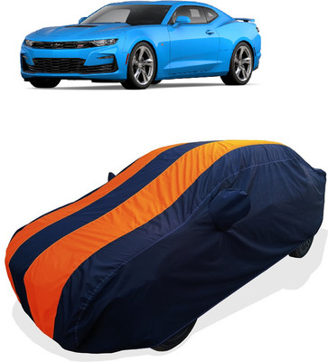 Coxtor Car Cover For Chevrolet Camaro 2.5L (With Mirror Pockets)(Orange)