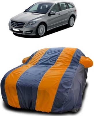 DIGGU Car Cover For Mercedes Benz R-Class 350 CDI Matic (With Mirror Pockets)(Orange, Blue)